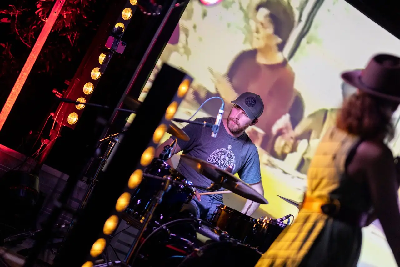 The Barnyard Band live on stage